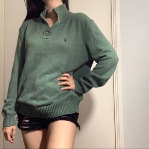 Polo Ralph Lauren green knit sweater